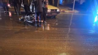 جرسيف | حادث اصطدام بشارع محمد السادس يُعطب شابا